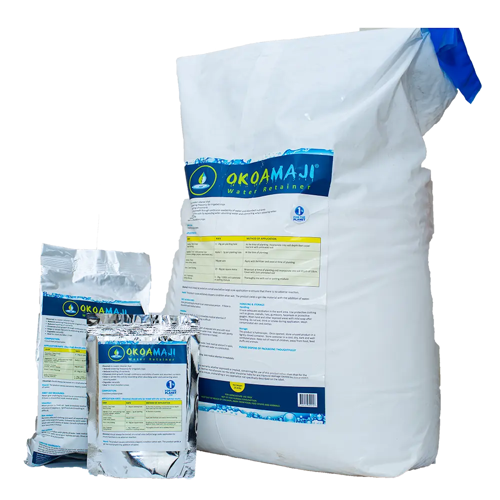 Okoamaji Water Retainer Small Granules - 100g