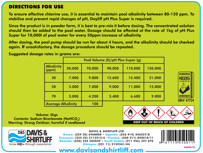 Dayliff pH Plus Super - 5KGS